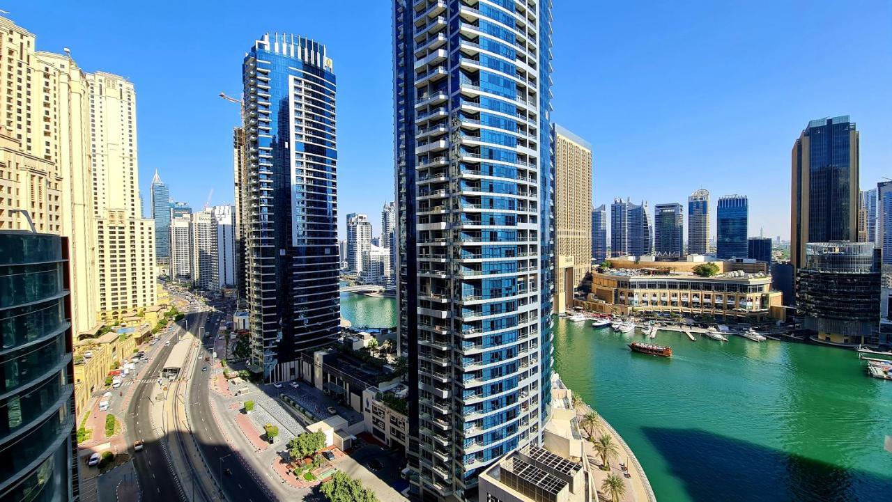 Marco Polo - Stunning Marina Views , High Floor, Close To Tram Дубай Екстериор снимка